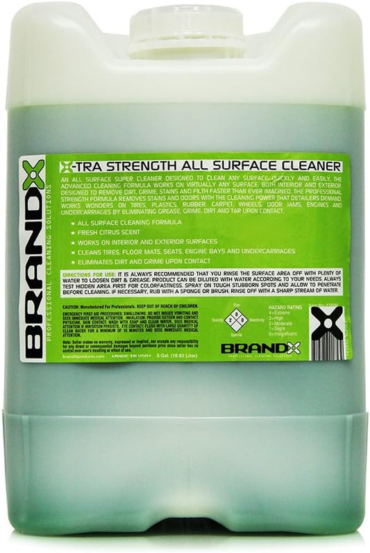 Chemical Guys BrandX X10205 X-TRA Strength All Surface Cleaner - 5 Gallon