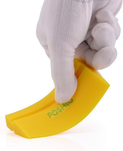 FOSHIO Mini Squeegee Window Film Tools,Rubber Squeegee Water Blade Decal Wrap Applicator Car Home Tint