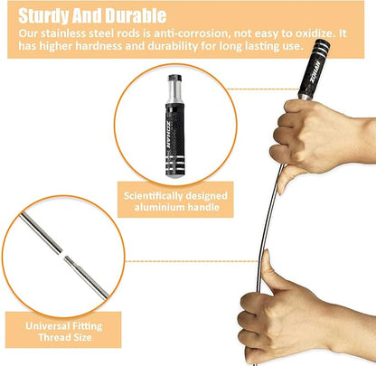 ZOHAN Shotgun Cleaning Kit for 12 Gauge,Shotgun Cleaner Supplies Gun Cleaning Kit with Gun Cleaning Brush