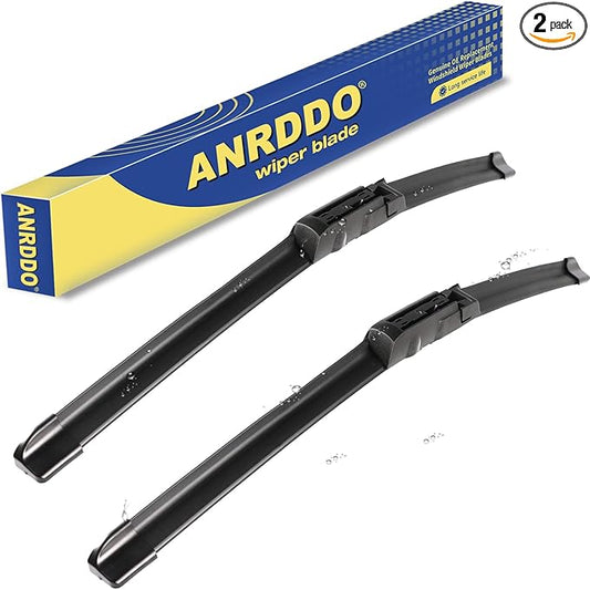 Wipers Factory Replacement For Audi A6 C6 S6 A6 2005-2011 Original Equipment Windshield Wiper Blades Set - 22"+22" Top Lock (Set of 2) Not for J HOOK