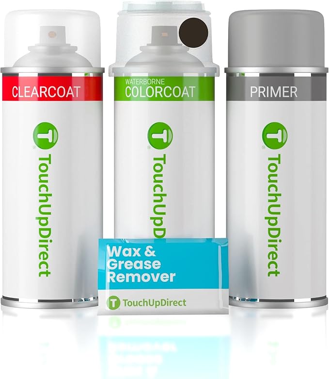 TouchUpDirect UCD Brilliant Bronze Metallic Compatible with Subaru Exact Match Touch Up Paint Aerosol - Preferred Kit