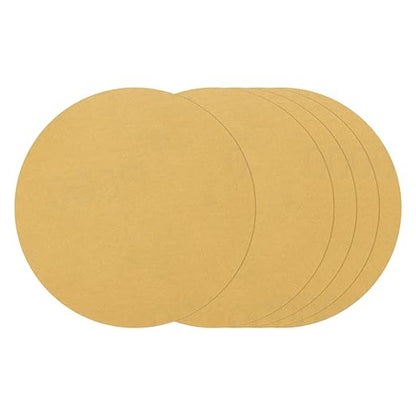 Kozelo 25 Pcs Sanding Discs 3 Inch 600 Grit Hook and Loop Random Orbital Sandpapers Suitable for Drywall Sander Wood Metal Furniture, Yellow