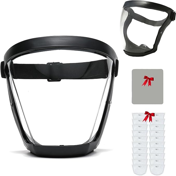 WHANIDU Face Shield, Tooltekt Anti-Dust & Fog-Free Face Shield,Anti-Fog Protective Full Face Shield