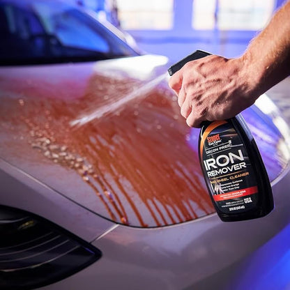 Stoner Car Care 92104-3PK Iron Remover and Wheel Cleaner – Odorless Fallout & Rust Decontaminant, Removes Brake Dust and Contaminants on Wheels, Tires, and Paint, Color Indicator, 22 fl oz (Pack of 3)