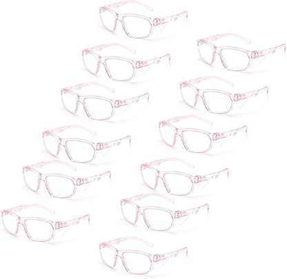 ProtectX Classic Safety Glasses, Anti-Fog Scratch Resistant Lenses, Protective Eyewear for Work, Indoor/Outdoor, ANSI Z87.1