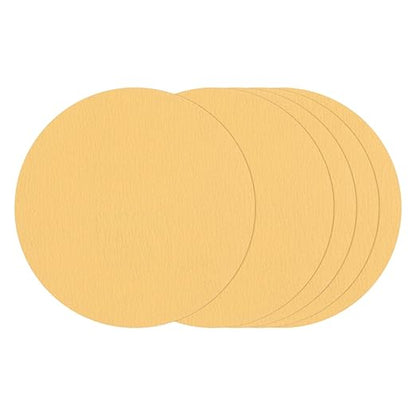 Kozelo 25 Pcs Sanding Discs 3 Inch 240 Grit Hook and Loop Random Orbital Sandpapers Suitable for Drywall Sander Wood Metal Furniture, Yellow