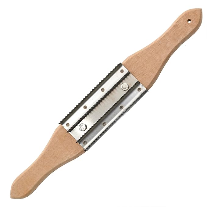 Tworider Buffer Wheel Rake, Polishing Tool with Stainless Steel Rake Teeth Head and Handle, Dress and Clean Buffing Polishing Wheel & Airway Surface Cleaning