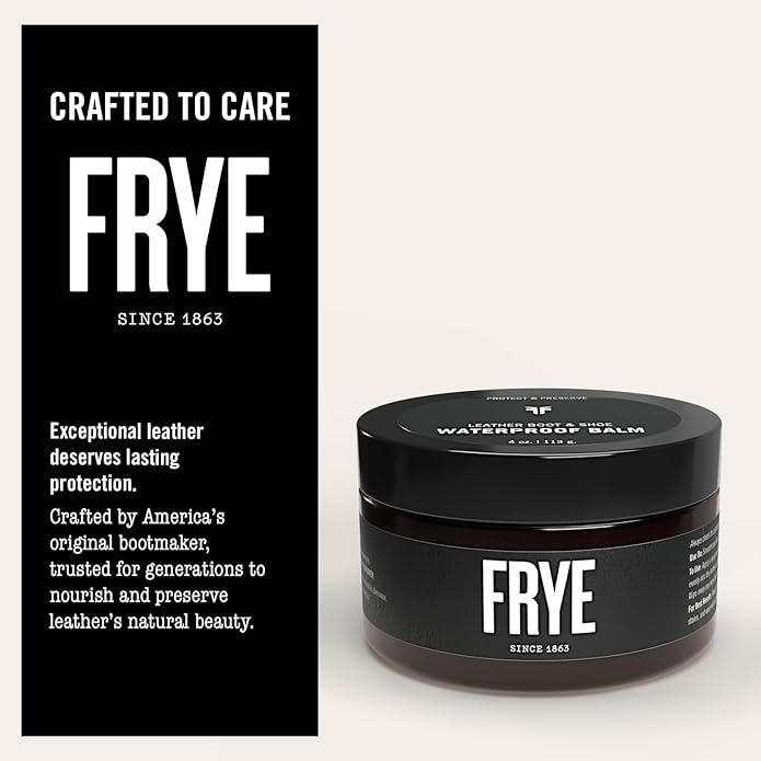Frye Leather Boot and Shoe Waterproof Balm