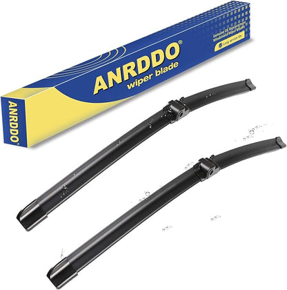 Wpers Factory for MBZ W215 W220 W221 CL S CLAss 2001-2006 S350 S430 S500 S600 CL500 CL600 CL55 AMG Original Equipment Replacement Windshield Wiper Blades Set 27"+27"(Set of 2) Side Lock