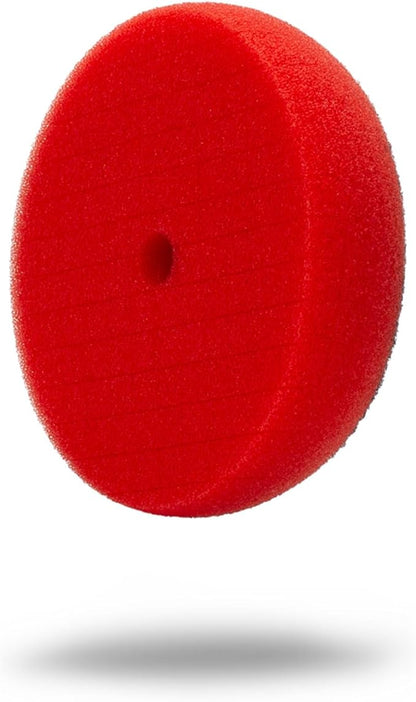 Maxshine 3" Universal Cross Cut Polishing Foam Pad for Finishing – Hook & Loop – DA & Rotary Polisher Compatible – Cross Cut Design for Heat Control & Efficient Compound Application