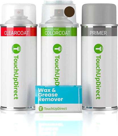TouchUpDirect SAM Cinnamon Brown Pearl Compatible with Subaru Exact Match Touch Up Paint Aerosol - Preferred Kit