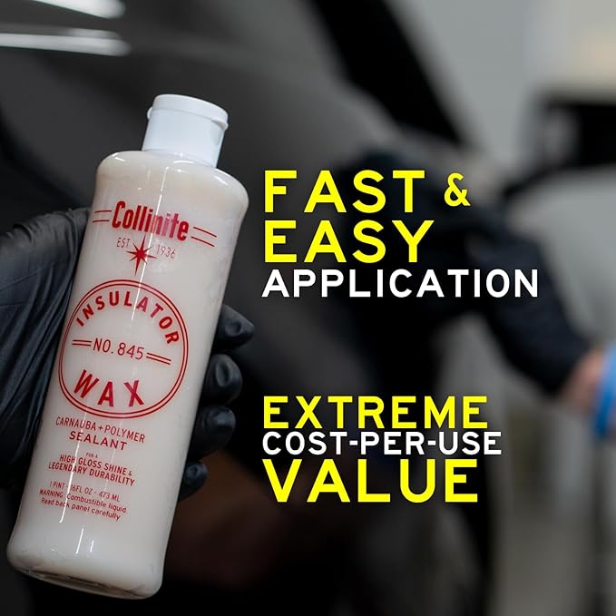 Collinite 325 Auto Cleaner Wax and 845 Insulator Wax Bundle