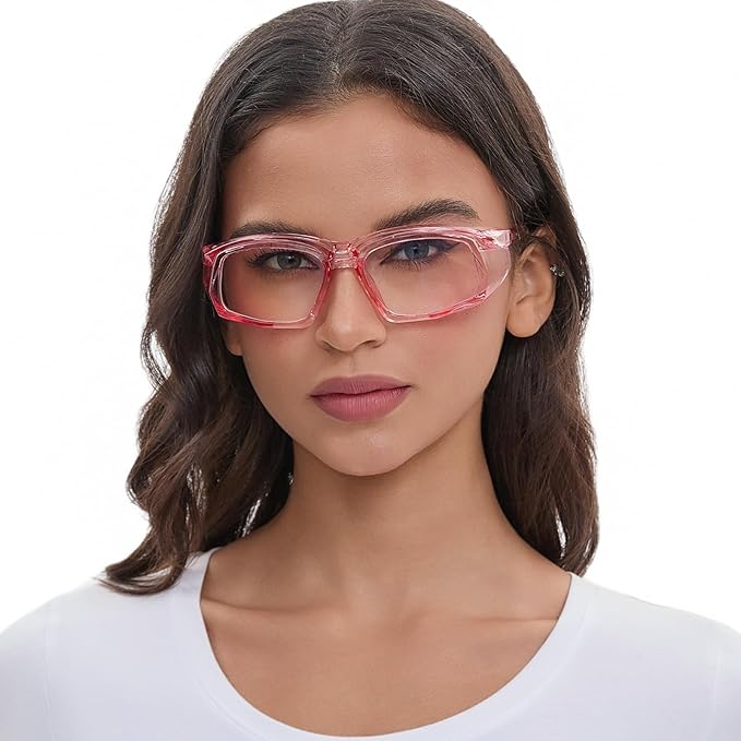 MORK&SUKY Safety Glasses for Men&Women, Anti-Fog Protective Eyewear with Side Shields for Woodworking, Lab Work,Construction.