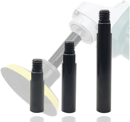 5/8"-11 Angle Grinder Extension Shaft Set Airway Buff Extender Kit 3 Packs Connecting Rod for Car Polisher and Angle Grinder 3inch, 3.9inch, 5.5inch