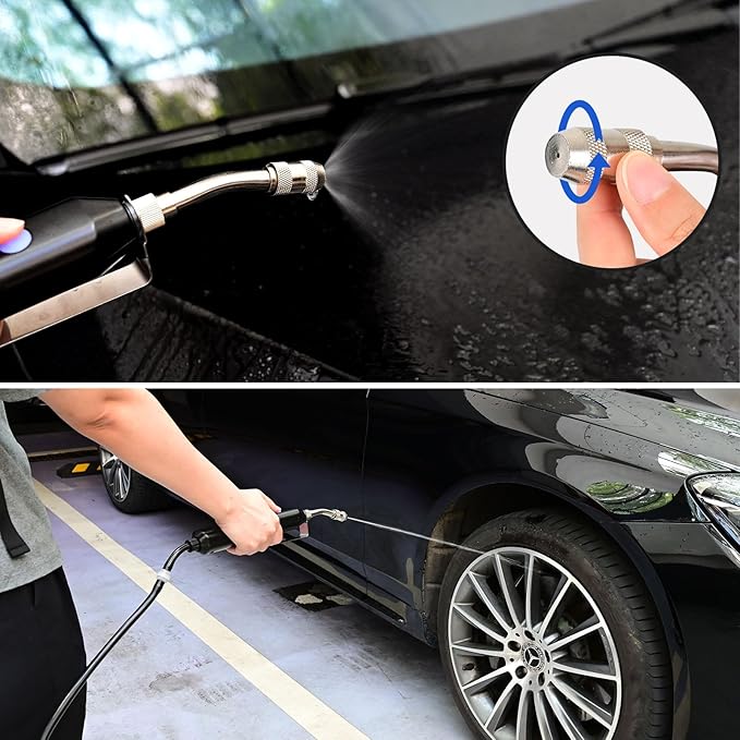 NEWISHTOOL Window Tinting Backpack with Electric Sprayer, 3L Capacity Water Bladder and 3.9 Feet Hose with Adjustable Nozzle Water Sprayer Bag for Automotive Glass Tinting, PPF Installing, Car Washing