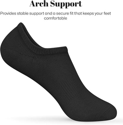 wernies No Show Socks Women Low Socks Non Slip Flat Boat Line 4/8 Pairs