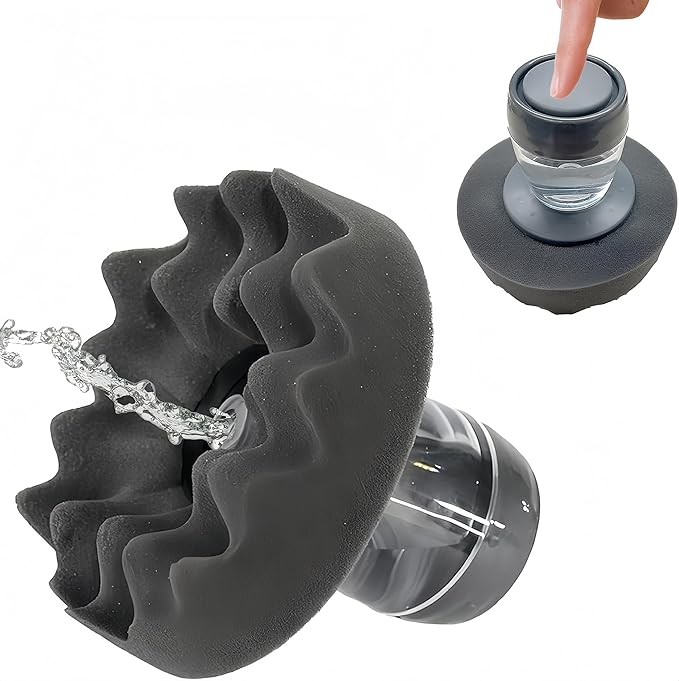Flow Tire Shine Applicator,Reusable Car & Truck Tire Dressing Applicator,Works with All Tire Shine & Gels,Professional Car Detailing Tool