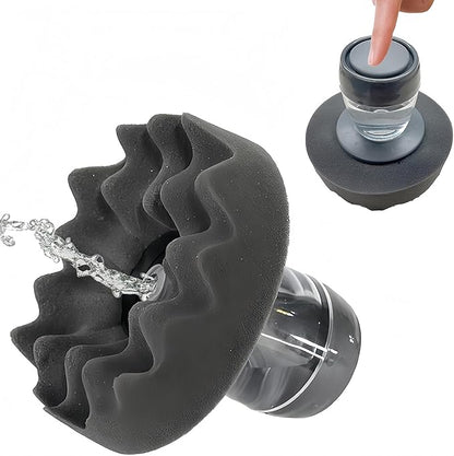 Flow Tire Shine Applicator,Reusable Car & Truck Tire Dressing Applicator,Works with All Tire Shine & Gels,Professional Car Detailing Tool