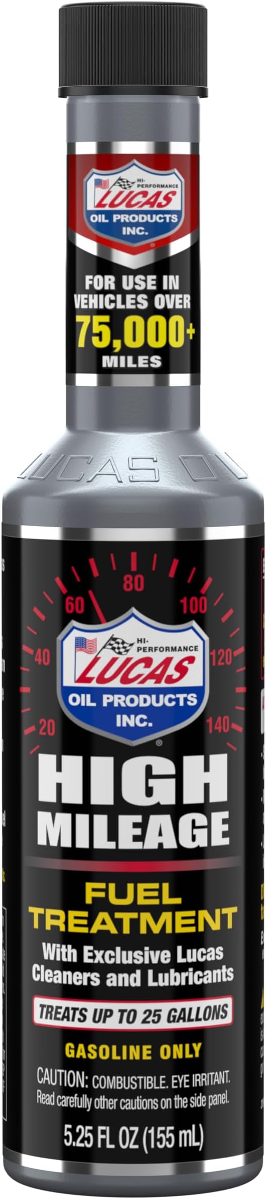 Lucas Oil 10977 High Mileage Fuel Treatment - 5.25 Ounce