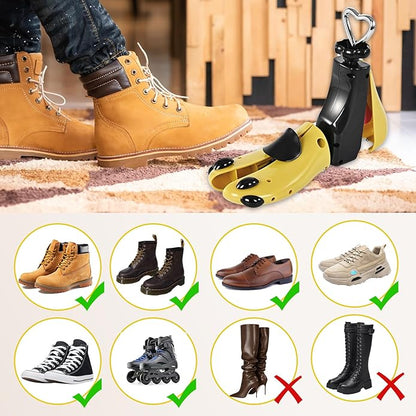 WANNUOQI Shoe Stretcher For Women Men,Boot Stretcher Women Men,Shoe Expander Widener Stretch Length Width