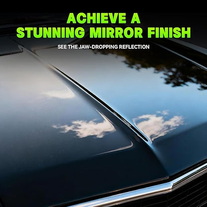 3 Step Polishing Compound Kit, 32oz - Heavy Cut, Medium Polish & Ultra Fine Glaze for Scratch & Swirl Removal - Safe for All Car Paint - by WEICA