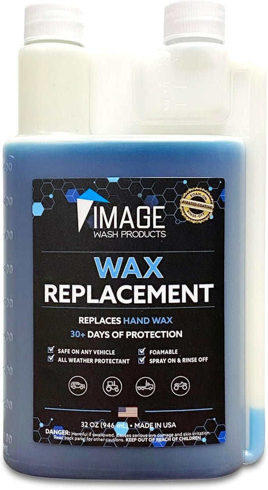 Image Wash Products Wax Replacement (Foamable) - Protectant for Trucks/RV's/Cars/Boats/Trailers/Equipment. ((32 Fl Oz (Pack of 1)))