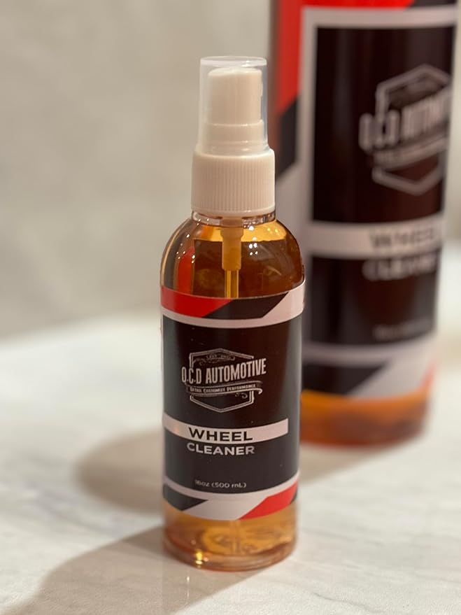 O.C.D AUTOMOTIVE Wheel Cleaner | Safe for All Tires, Brakes, & All Wheel Types, Ultimate Touchless Formula (for Cars, ATVs, & Trucks) (4oz Sample Bottle)