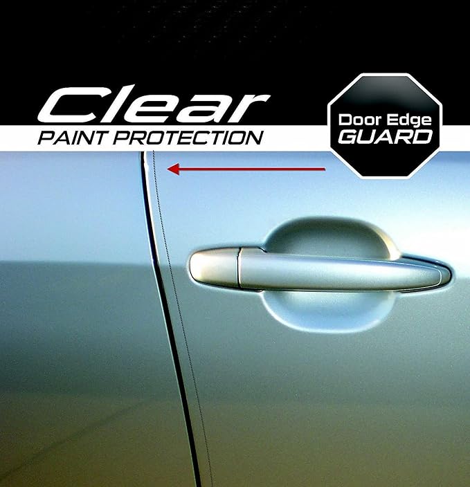 3M-Roll Door Edge Guard Paint Protection Film 0.4" 1" 2" 4" 8" x 240" 5' to 33 Yd, 8mil Impact Areas Scratches Chips Debris Clear Invisible Long-Lasting Resistant UV Gard (0.4 inches x 40 YD)