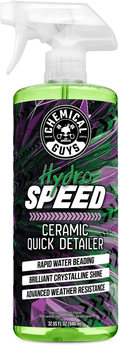 Chemical Guys HydroSpeed Ceramic Quick Detailer, Safe for Cars, Trucks, SUVs, Motorcycles, RVs & More, 32 fl oz - WAC23332