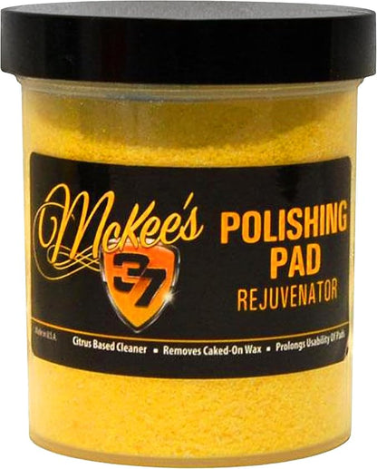 McKee's 37 - Polishing Pad Rejuvenator | Deep Cleaning Polishing Cleaner for Foam & Wool Pads | Extends Pad Life, Removes Buildup (16 oz)