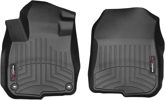 WeatherTech Custom Fit FloorLiners for Honda CR-V, CR-V Hybrid, 1st Row (4411101), Black