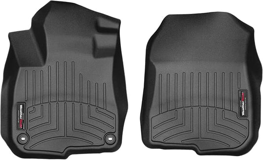 WeatherTech Custom Fit FloorLiners for Honda CR-V, CR-V Hybrid, 1st Row (4411101), Black
