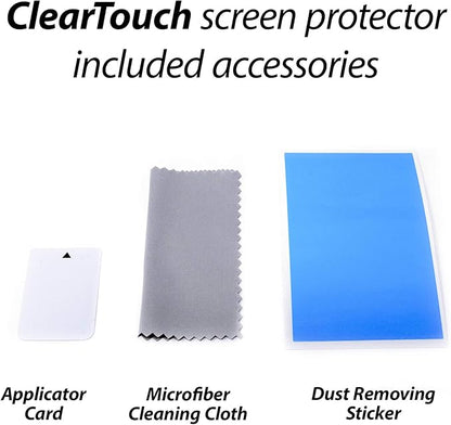 BoxWave Screen Protector Compatible with Ford 2019 Edge Display (4.2 in) - ClearTouch Crystal (2-Pack), HD Film Skin - Shields from Scratches