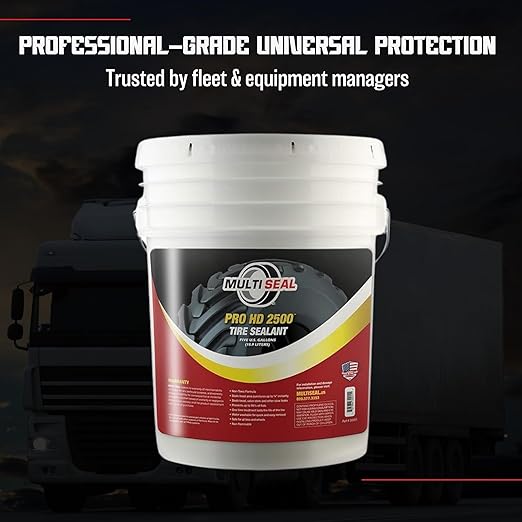 MULTI SEAL PRO HD 2500 - Our Workhorse Industrial Grade Tire Sealant Designed for Heavy Industrial and Agricultural Use, 5-Gallon Pail