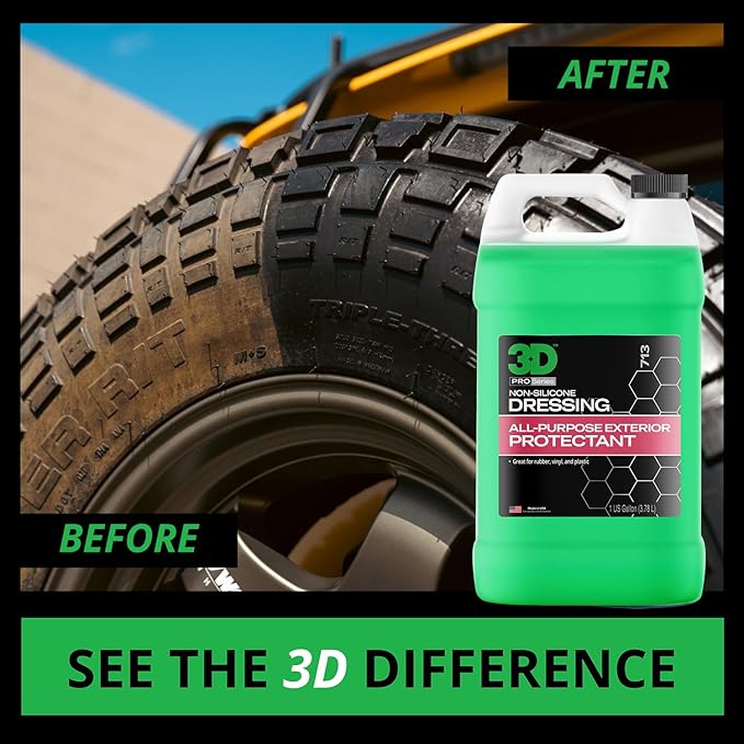 3D Non-Silicone Dressing - Body Shop Safe Dressing - Silicone-Free 1 Gallon