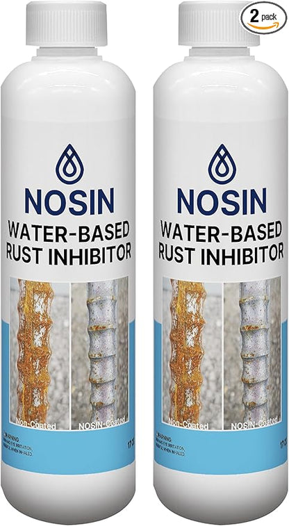 Nosin Water-Based Rust Inhibitor Spray – Eco-Friendly, Low Odor Anti-Rust & Corrosion Protection for Cars, Tools, Steel Molds, and Construction Equipment