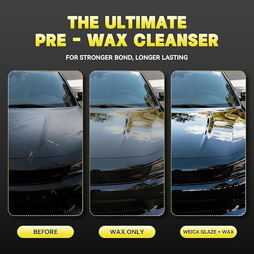2-Step Polishing Kit, 32oz - Medium Cut Polish & Ultra Fine Glaze for Swirl Removal & Mirror Shine - Perfect Paint Correction & Finishing System - Safe for All Car Paint - Use with DA Polisher