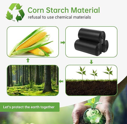 Portable Toilet Replacement Bags, 50 Count, 8 Gallon Capacity, Compostable, Leak-Proof, Durable, Versatile, and Compatible