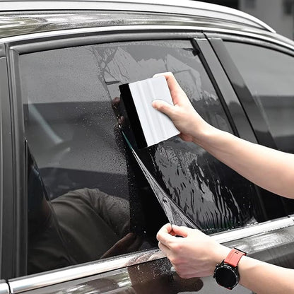 25 PCS Vinyl Squeegee, Plastic Felt Edge Squeegee, 4'' Vinyl Wrap Squeegee, Window Tint Squeegees for Car Wrap, Car Automotive Sticker Window Tint Wallpaper Decal Sticker