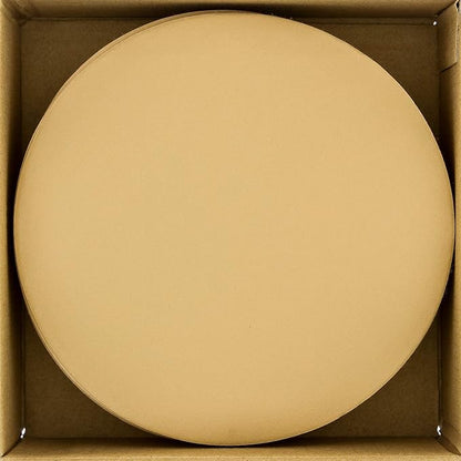 Dura-Gold Premium 500 Grit 6" Gold Sandpaper Discs, No Hole Pattern Dustless, Box of 50, Hook & Loop Backing for DA Sander, Finishing Coarse Sanding Abrasive Automotive Paint, Woodworking Wood, Metal