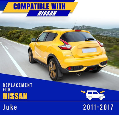 3 wipers Replacement for Nissan Juke 2011-2017, Windshield Wiper Blades Original Equipment Replacement - 22"/14"/12" (Set of 3) U/J Hook