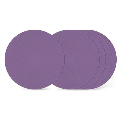 Kozelo 40 Pcs Sanding Discs 3 Inch 1000 Grit Hook and Loop Random Orbital Sandpapers Suitable for Drywall Sander Wood Metal Furniture, Purple