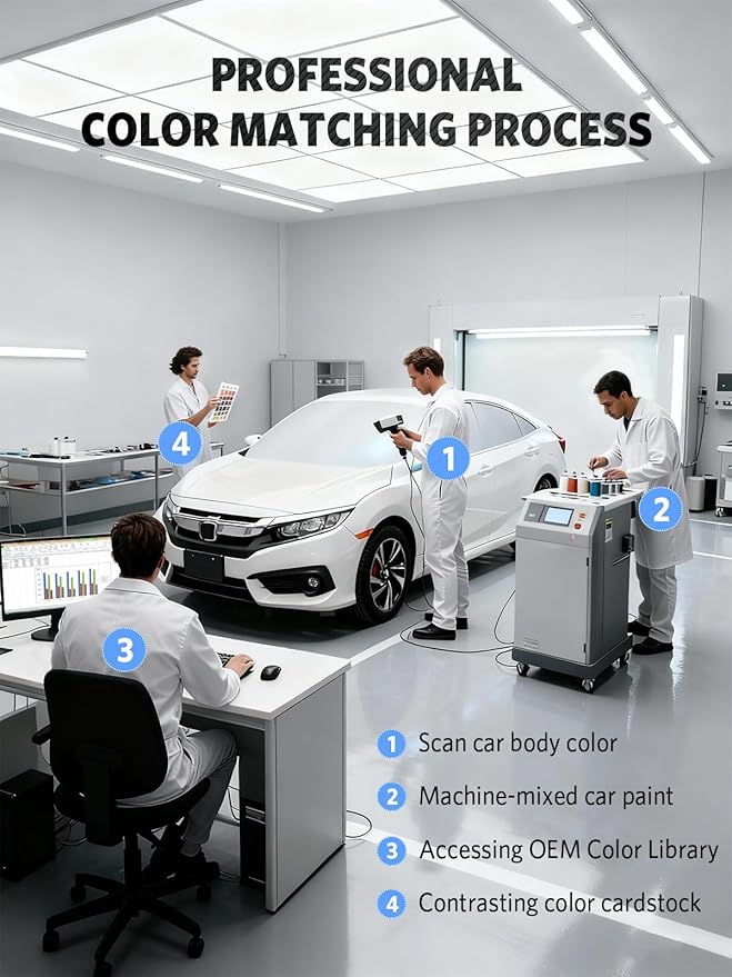 Billet Silver Metallic(PSC/JSC) for Jeep Touch Up Paint Pen, 2 in 1 Car Scratch Remover with Pen Tip and Brush, Precise Color Match for Car Paint Scratch Repair, Quickly and Easily Fix Chips and Nicks