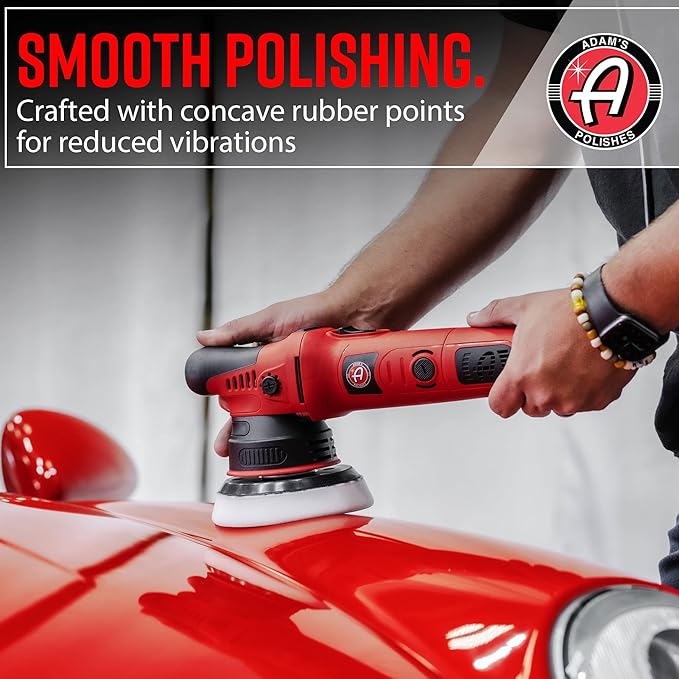 Adam's Polishes 9mm Dual Action Car Polishing Kit (16 Item) - Buffer Car Scratch Remover for Car Detailing | Includes Polish, Compound & Pads