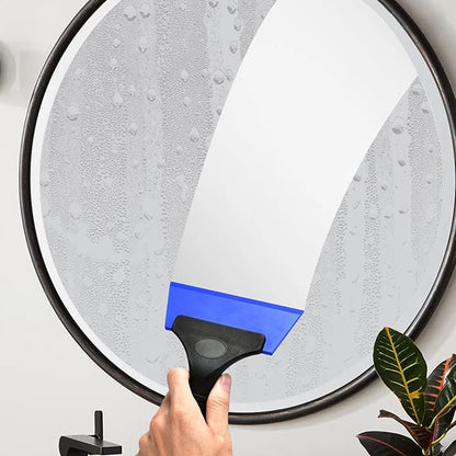 Worldity 3 Pack Window Tint Squeegee Kit with Non-Slip Handle, Small Squeegee for Auto, Car, Tile, Glass, Mirror, Shower