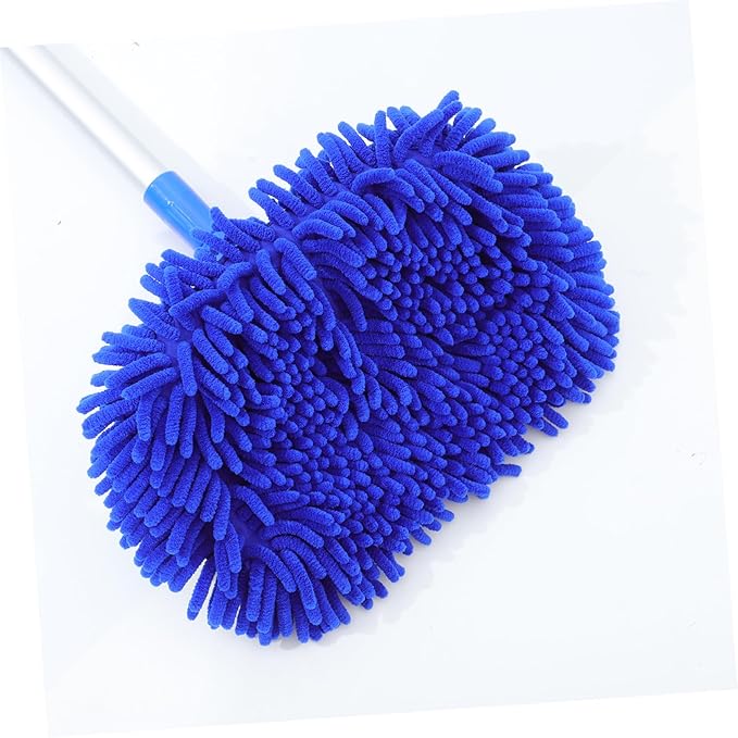 Extendable Car Wash Mop Chenille Cleaning Tool for Cars Trucks and Suvs Design for Easy Storage and Use for Interior and Exterior Detailing
