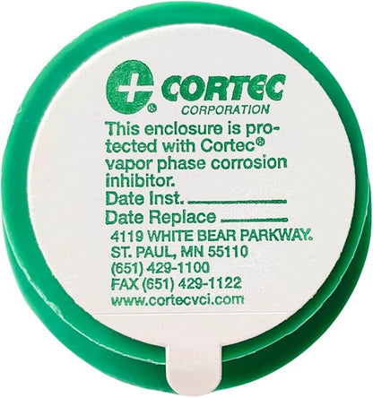 Cortec VpCI-111 Anti Rust VCI Emitter Cup - Protects 11 Cubic feet - 2 Year Corrosion Protection (Carton of 10)