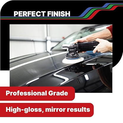 LAUCO Step 3 High Shine Finish Compound, Professional Ultrafine Polish for Automotive Paint, Silicone-Free, Clear Coat Safe Finishing Compound for Deep Gloss and Swirl-Free Reflection
