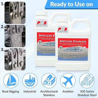Spotless Stainless Rust Remover and Protectant - 1 Gallon