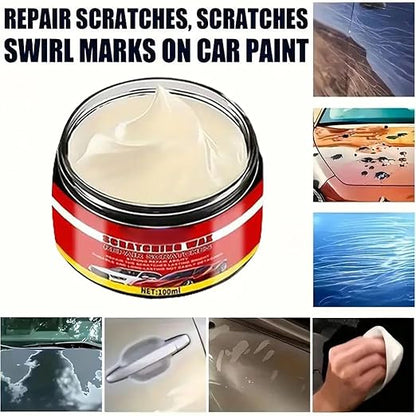Car Scratch Repair, 100ml Nano Gloss Polishing Agent for Cars Scratch Removal, Car Remover Paint Repair, Polishing ＆ Rubbing Compound Paint Restorer for Detailing
